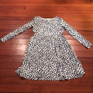 Long sleeve asos maternity blue ink dress